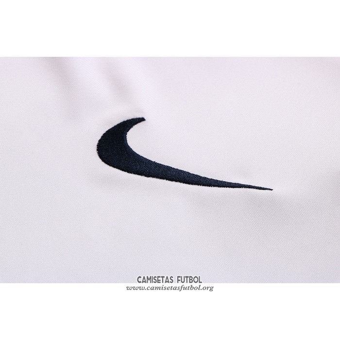 Chandal del Paris Saint-Germain Manga Corta 2022/2023 Blanco